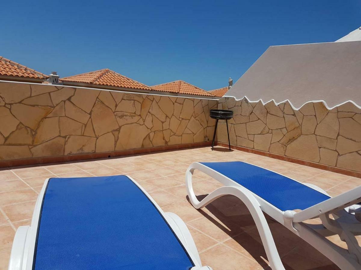 Villa Roque Del Conde With Fantastic Sea View, Terrace, Pool, Wifi, Sat-Tv, Garage Costa Adeje  Zewnętrze zdjęcie