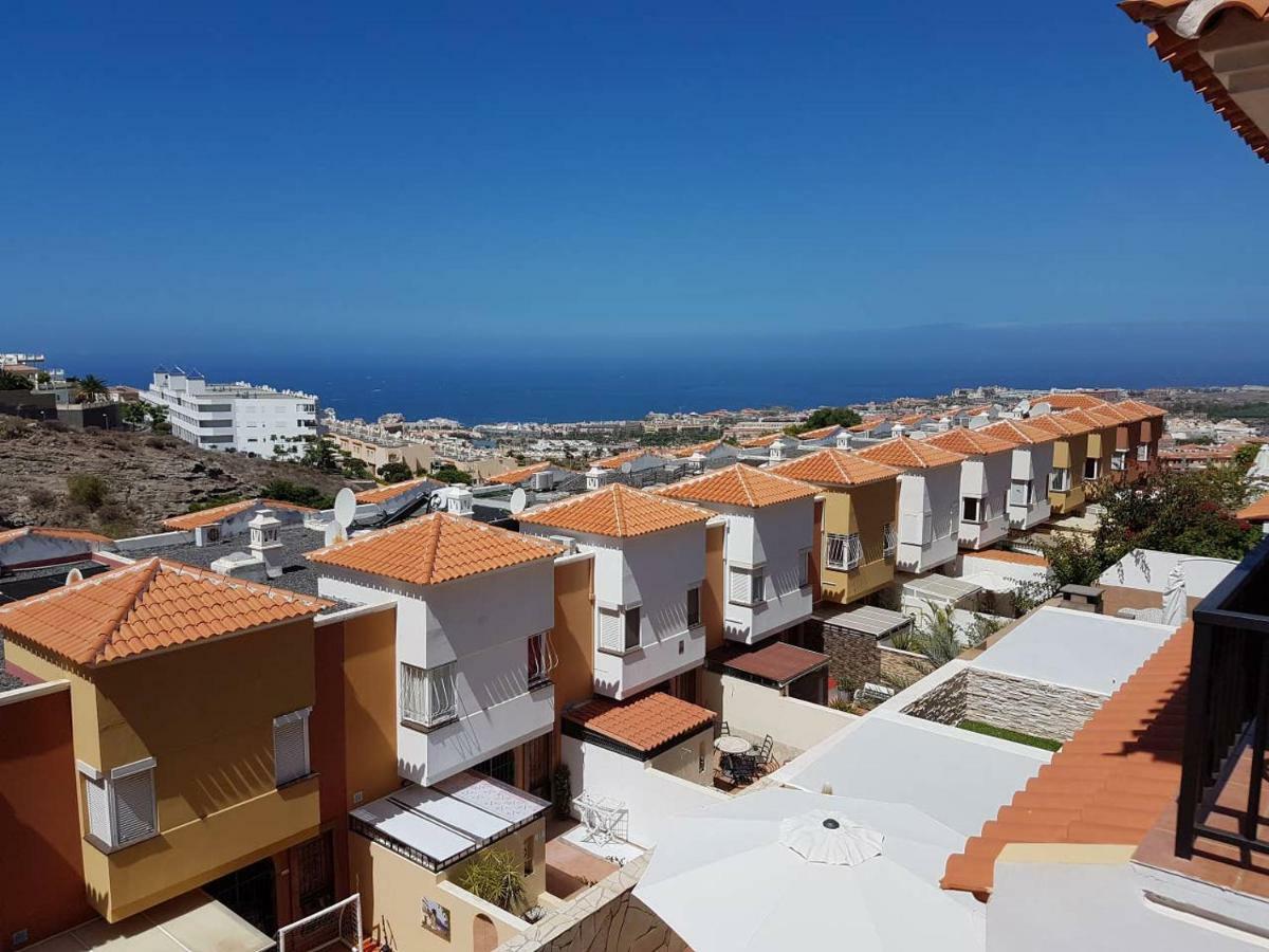 Villa Roque Del Conde With Fantastic Sea View, Terrace, Pool, Wifi, Sat-Tv, Garage Costa Adeje  Zewnętrze zdjęcie